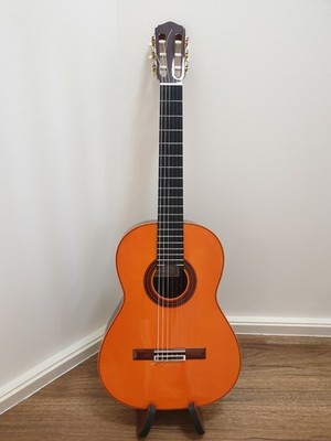 Felipe Conde FP14N Flamenco Negra Guitar plus strings, books and capos