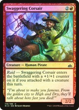 1x Foil Swaggering Corsair Rivals of Ixalan Common - MTG NM EDH Magic - MTG_Dom