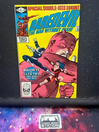 Daredevil #181 Raw VF/NM Miller Cover Death of Elektra Vintage Marvel Comic '82