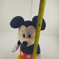 Disney Mickey Mouse Plush 13” Stuffed Animal Toy Walks Dances & Sings - Tested