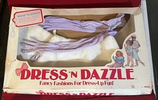VINTAGE TONKA 6802 DRESS n DAZZLE FANCY FASHIONS WRAP GLOVES w/ ORIGINAL BOX