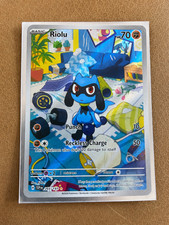 Pokémon Riolu 215/198 IR Illustration Rare Scarlet & Violet SV1 NM