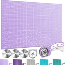 Schneidematte A3 Rollschneider Set Bastelmatte Selbstheilend, Lavendel, Schne...