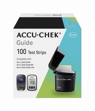 Accu-Chek Guide Test Strips - 100 Count. Use By: 09/2026