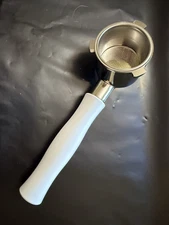 Normcore Espresso White 51mm Naked Bottomless Portafilter 3 Ears with Basket