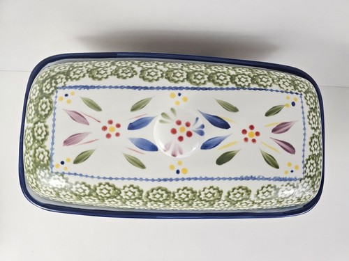 Caja de pan Temptations by Tara Old World verde multicolor con tapa de junta 9"Tx12" - Imagen 3 de 16
