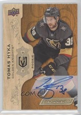 2018-19 Upper Deck Engrained Rookies Auto Tomas Hyka #92 Auto xp6