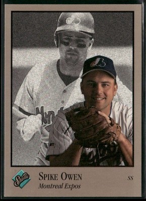 Spike Owen 1992 Studio Baseball #58