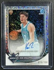 KON KNUEPPEL 2025-26 BOWMAN CHROME #BCA-KK AUTO MINI DIAMOND REFRACTOR RC 19/100