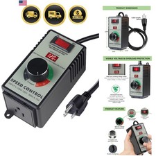 AC Motor Speed Controller 120V 15A Max - Vari...