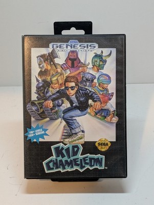 Kid Chameleon Sega Genesis Video Game - w/ Manual (Missing Page) Tested Working