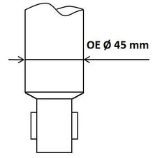 Stoßdämpfer KYB 3418018 für VW
