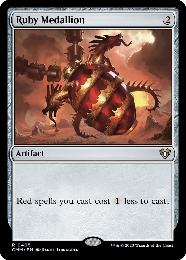 Ruby Medallion - NM MTG Commander Masters