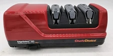 Chefs Choice EdgeSelect 120 Diamond Hone Knife Sharpener Plus Red Black