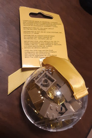 LEGO 853345 Christmas Seasonal Holiday Bauble Gold Bricks NEW - SEALED - RETIRED
