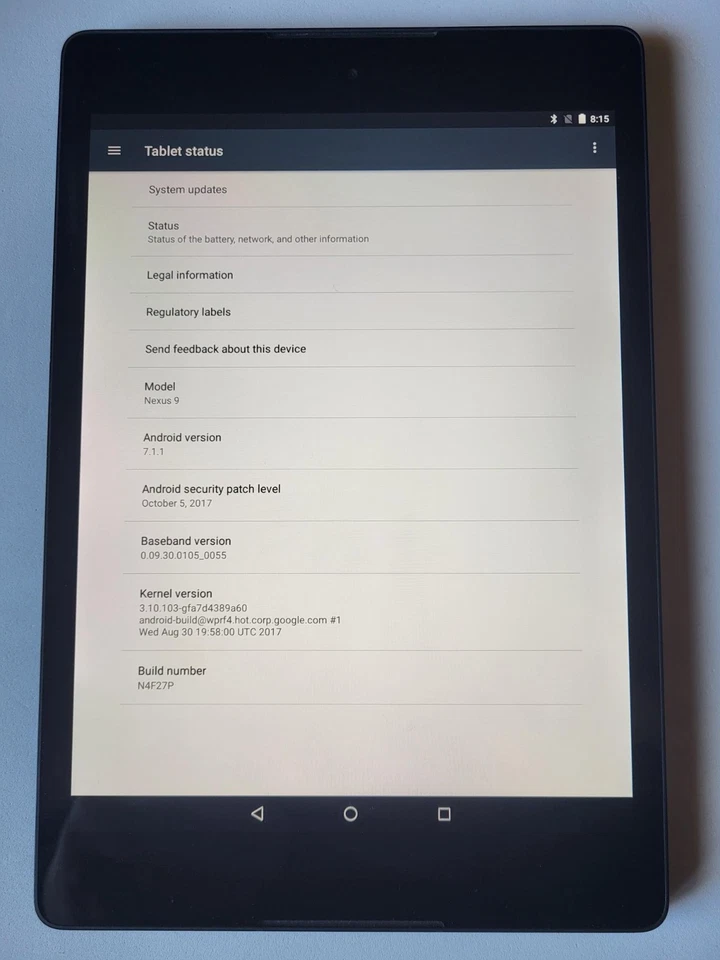 HTC Google Nexus 9 Tablet, memory 1.8GB, 29GB Storage - Image 2 of 4