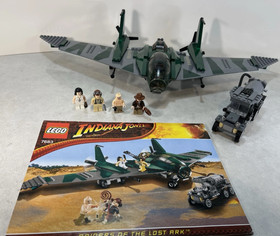 Lego Fight on the Flying Wing 7683 Indiana Jones Raiders of the Lost Ark Set