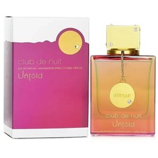 Armaf Club De Nuit UNTOLD 100ML Unisex EDP Floral Woody Musk Bergamot Cologne