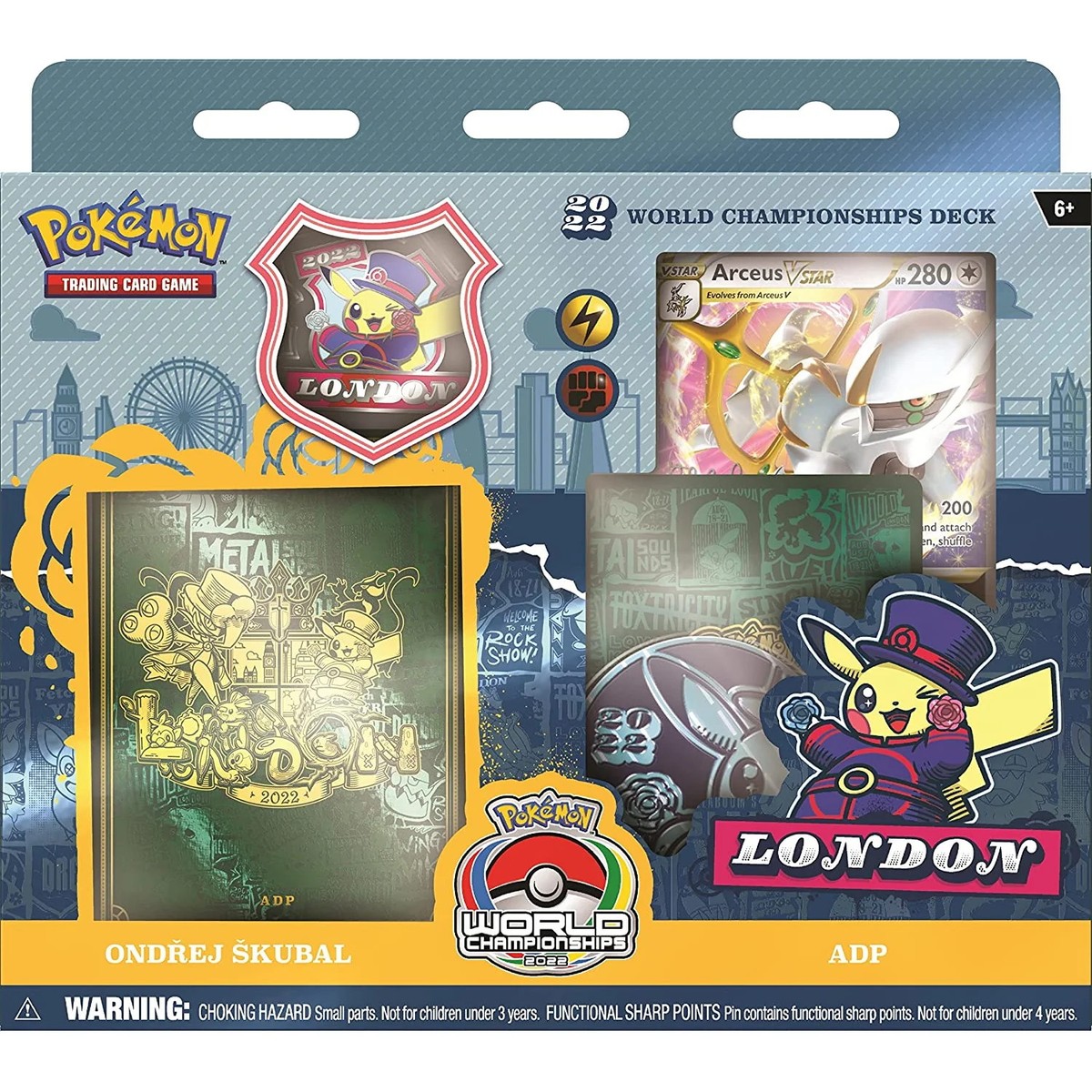 Pokemon TCG: 2022 Pokemon World Championships Deck - Ondrej Skubal