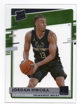 2020-21 Clearly Donruss #92 Jordan Nwora RR RC