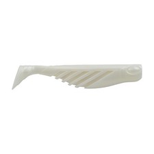 Berkley Gulp!® Saltwater Ripple Mullet - 4" - Pearl White GSRM4-PW 1637693 UP...