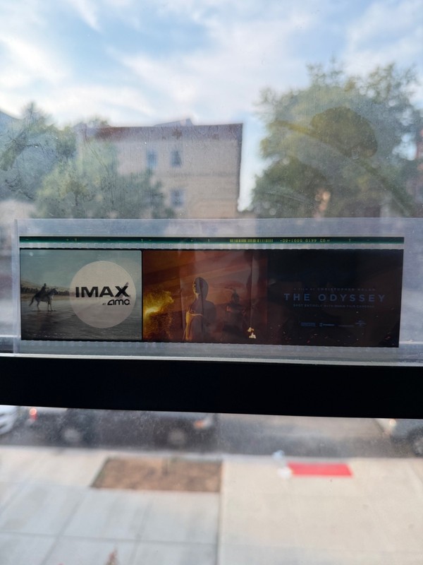 The Odyssey IMAX 70mm Filmstrip - Rare Christopher Nolan