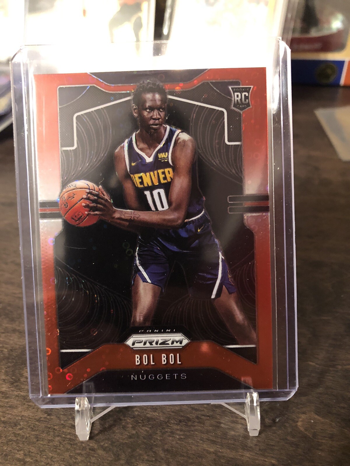 2019-20 Prizm Fast Break BOL BOL Rookie RC RED DISCO PRIZM # /125 SP Nuggets