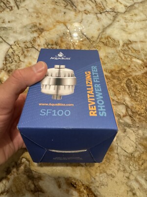 AquaBliss High Output Shower Revitalizing Shower Filter SF100 New Open Box