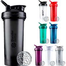 Blender Bottle Classic 28 oz. Shaker Mixer Cup with Loop Top Green  Yellow