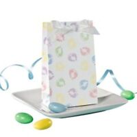 Wilton Baby Feet Ribbon Favor Bags -- Baby Shower Favor Bags - 12 Bags Wilton Baby Feet Ribbon Favor Bags -- Baby Shower Favor Bags - 12 Bags
