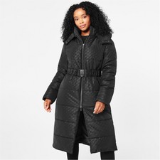 Biba Womens Logo Puffer Jacket Outerwear - Heavyweight