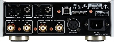 FOSTEX HP-A8 32bit DAC Headphone Amplifier AC100V w/ remote 