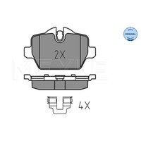 Meyle BremsbeläGe Bremsbelegsatz Hinten FüR BMW 1Er 3Er Mini Mini