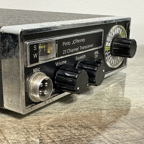 JCPenny Pinto 23 Channel Transceiver Radio/Vector Mic Model 981-6210 Japan - Picture 4 of 8