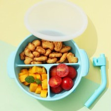USA Food Grade Silicone Baby/Toddler Strong Suction Plates