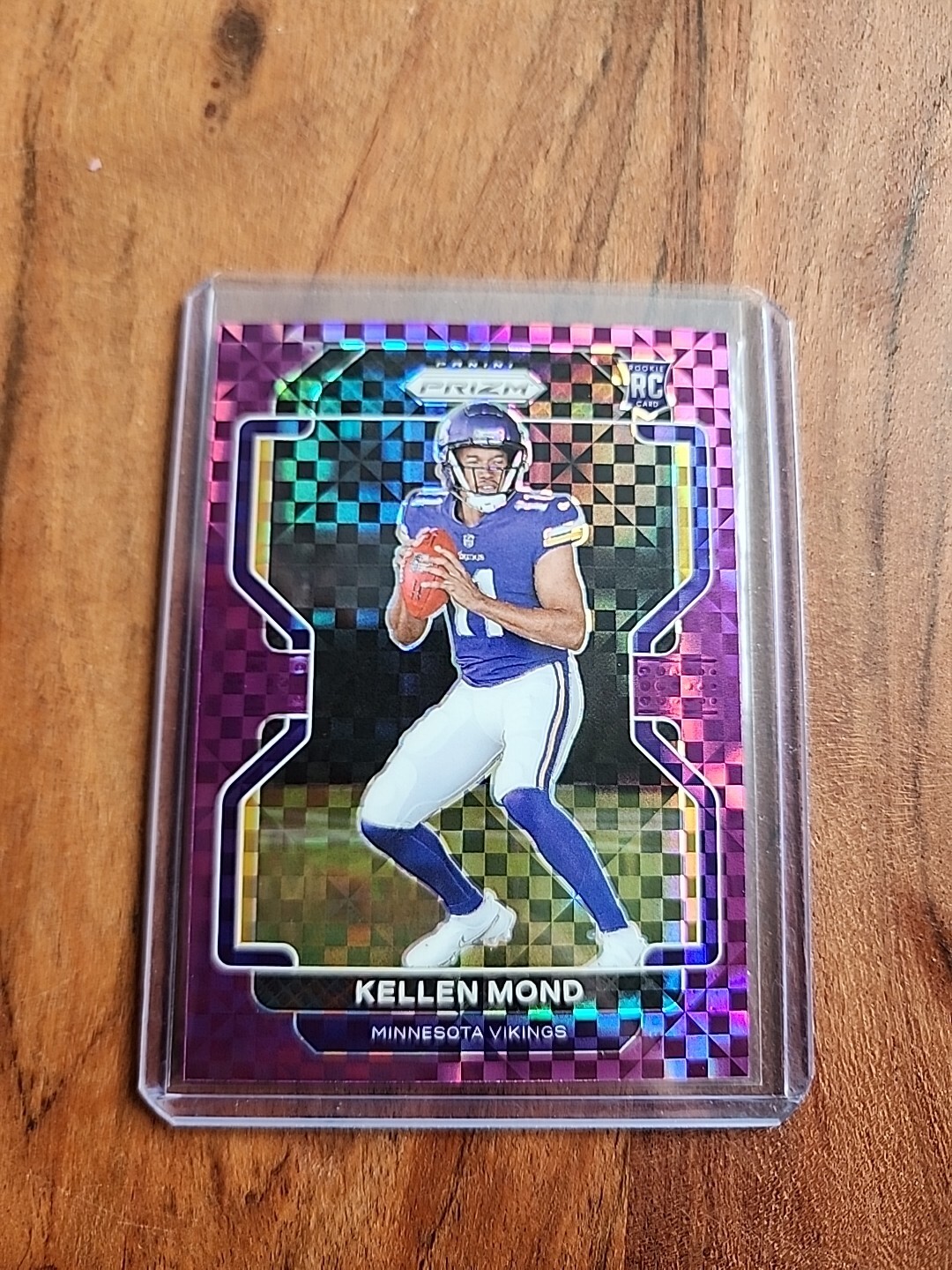 2021 Panini Prizm Purple Power /49 Kellen Mond #351 Rookie RC