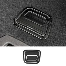 Black For Volvo XC60 18-23 Back Door Tailgate Handle Cover Decor Titanium New