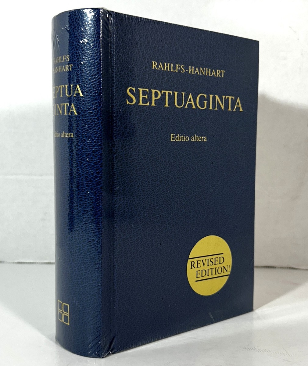 洋書 SEPTUAGINTA RAHLFS-HANHART Editio altera Hendrickson Publishers | The Rahlfs-Hanhart Septuaginta