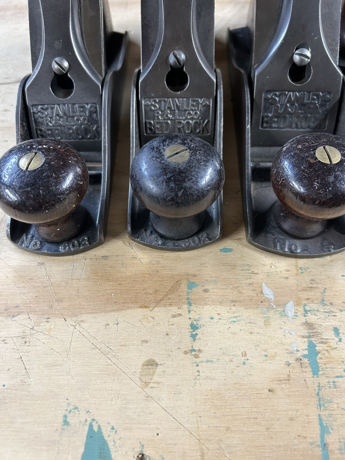 VINTAGE STANLEY BEDROCK Hand Planes 604 Thru 608. Real Nice ! eBay