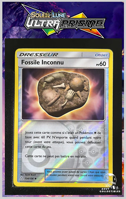 Pokemon Karte Fossil Unbekannt 134/156 Reverse SL5 Ultra Prisma DE