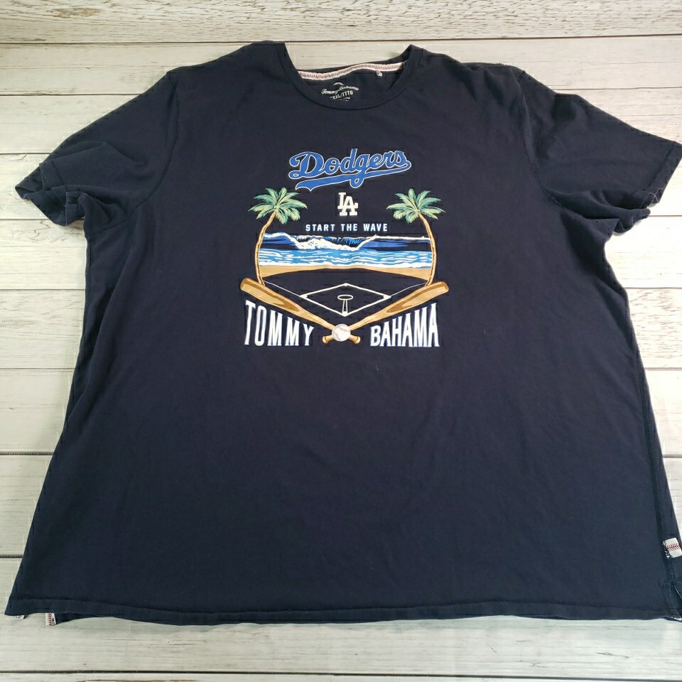 Los Angeles Dodgers x Tommy Bahama Shirt Mens XXXL Baseball