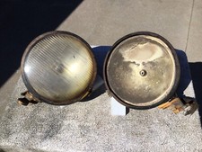 vintage 1930’s 1940’s Guide Tilt Ray Truck? Headlight Buckets ￼Original Pair.