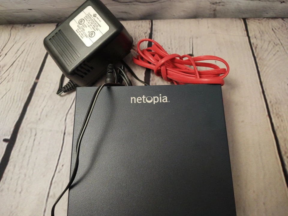 Netopia 3300 Series 54 Mbps 4-Port 10/100 Wireless ADSL Router 3347NWG-006 - Image 4 of 4