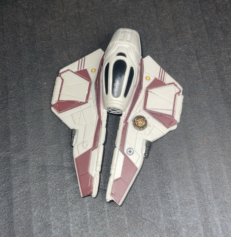 Star wars miniature obi wan jedi starfighter 