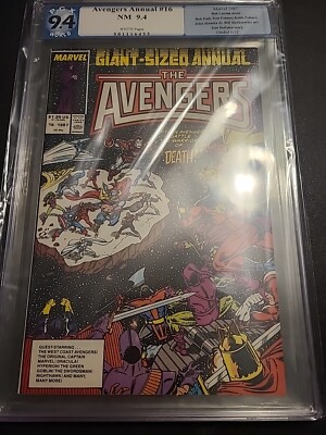 The Avengers Annual #16 (Marvel Comics 1987) PGX 9.4