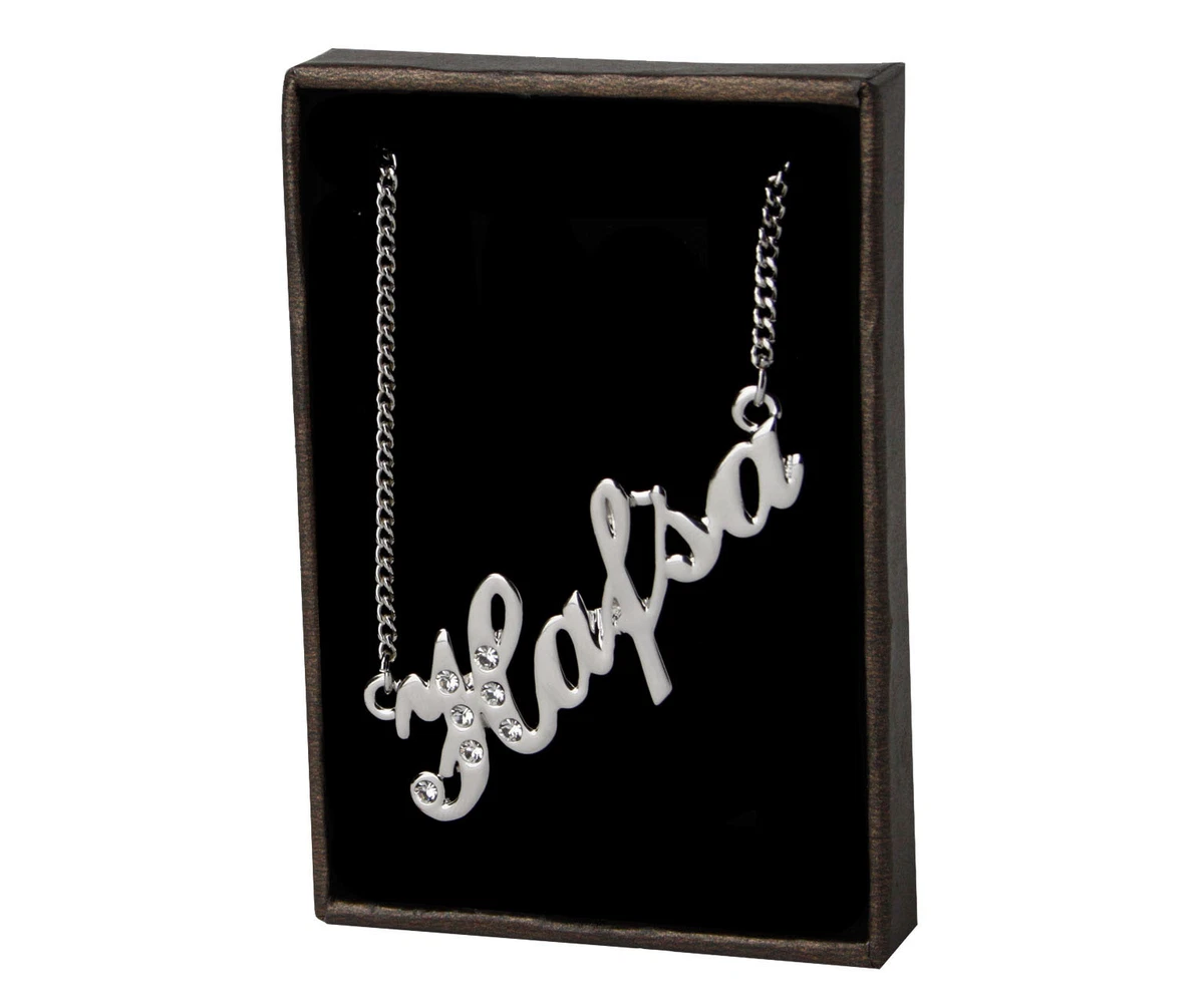 Hafsa name locket deals