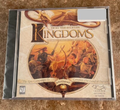 Total Annihilation Kingdoms - Version PC Big Box Française - Neuf Sous Blister - Jeu De Stratégie