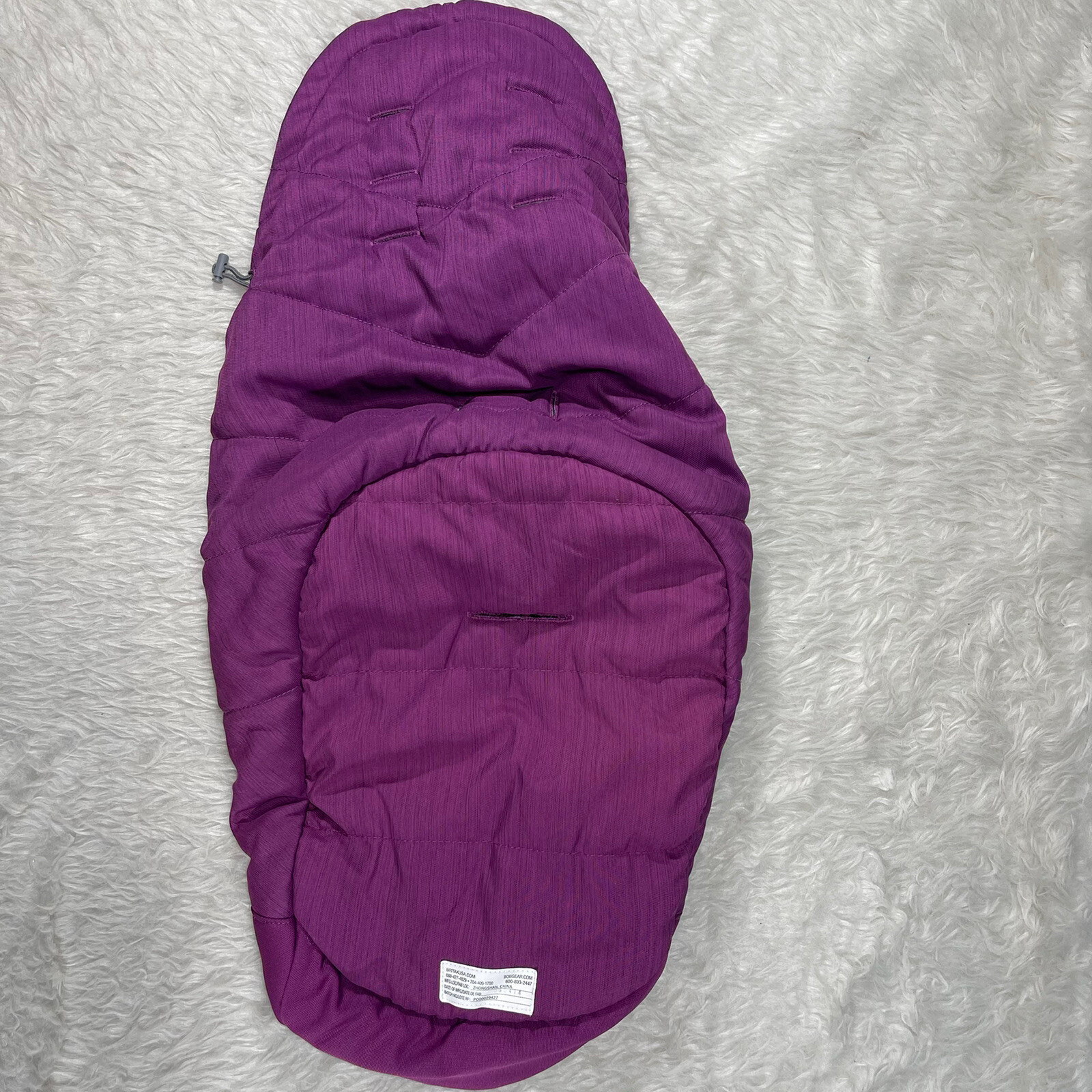 Britax Baby Papoose Insulated Car Seat Cover Purple N3 eBay