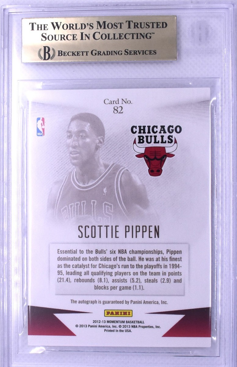 初期 49枚 Scottie Pippen Auto 11 Panini NBA Scottie Pippen