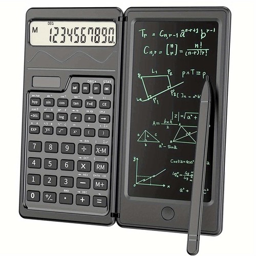 Scientific Calculators10-Digit LCD Display Foldable Calculator With Handwriting - Picture 9 of 10